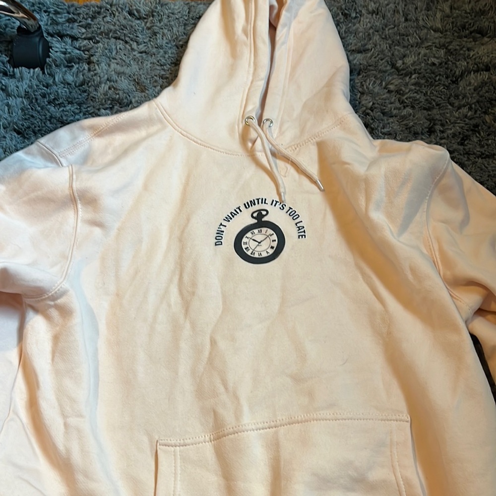 Pink Sam and colby hoodie